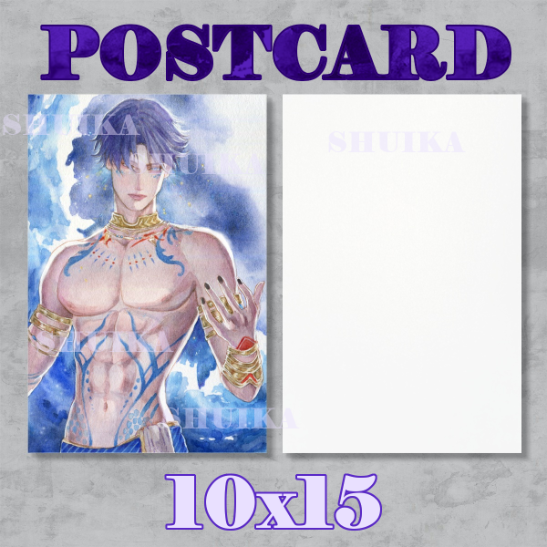 RAFAYEL GOD OF THE TIDES Postcards