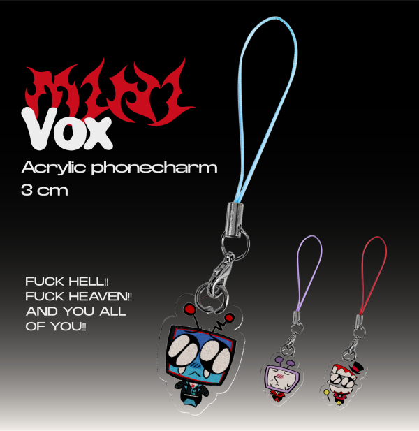 Mini Vox ♡ Phone charm