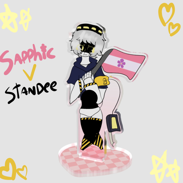 Sapphic V Murder Drones Acrylic Standee ⭐