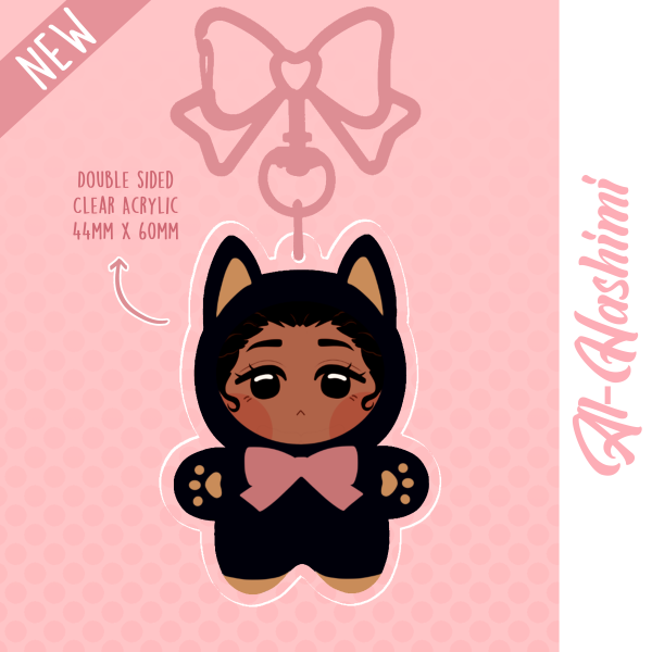 Dra. Baran Al-Hashimi Keychain