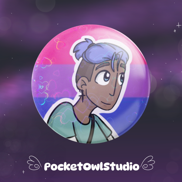 LATWC | Pride Month Tyler Round Badges (Button Pins)