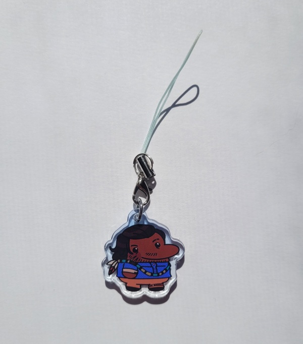 Red dead redemption 2 tamagotchi Charles Smith keychain