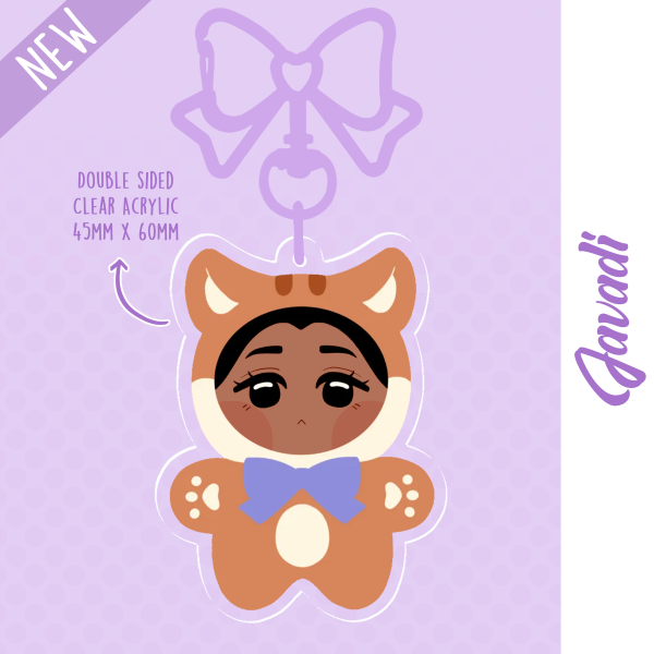 Dra. Victoria Javadi Keychain