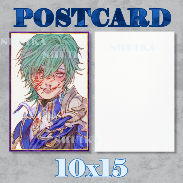 LOHEN GENSHIN IMPACT Postcards