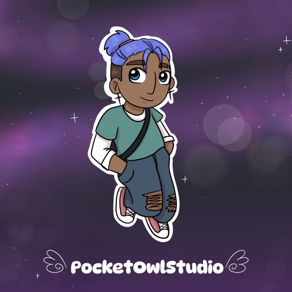 LATWC | Tyler Chibi Die Cut Stickers