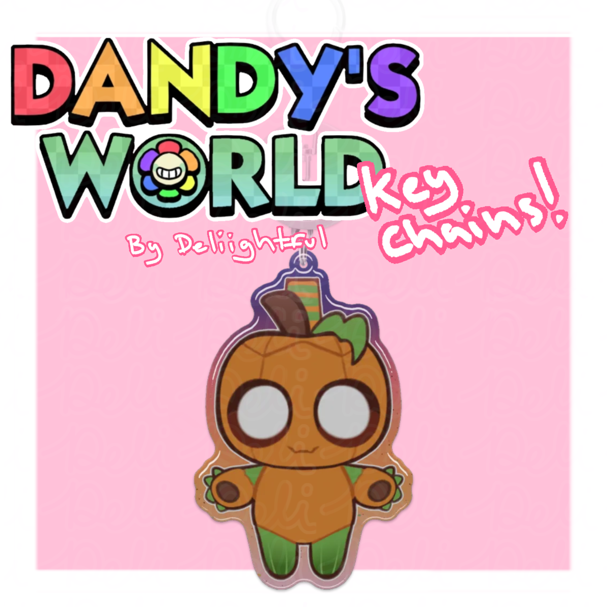 Gourdy Dandy's World Plushy Keychain!