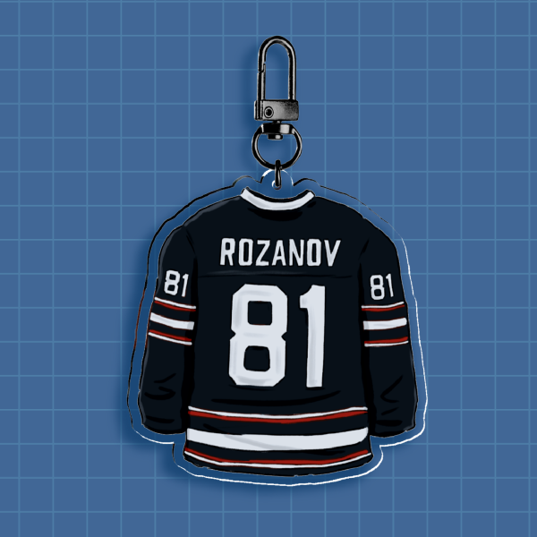 Rozanov Acrylic Keychains
