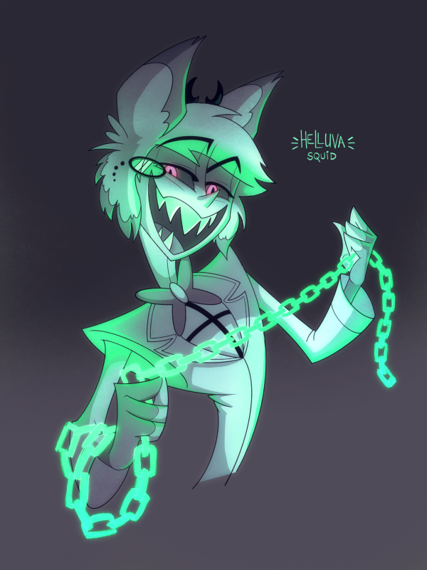 Alastor With Chains - Poster
