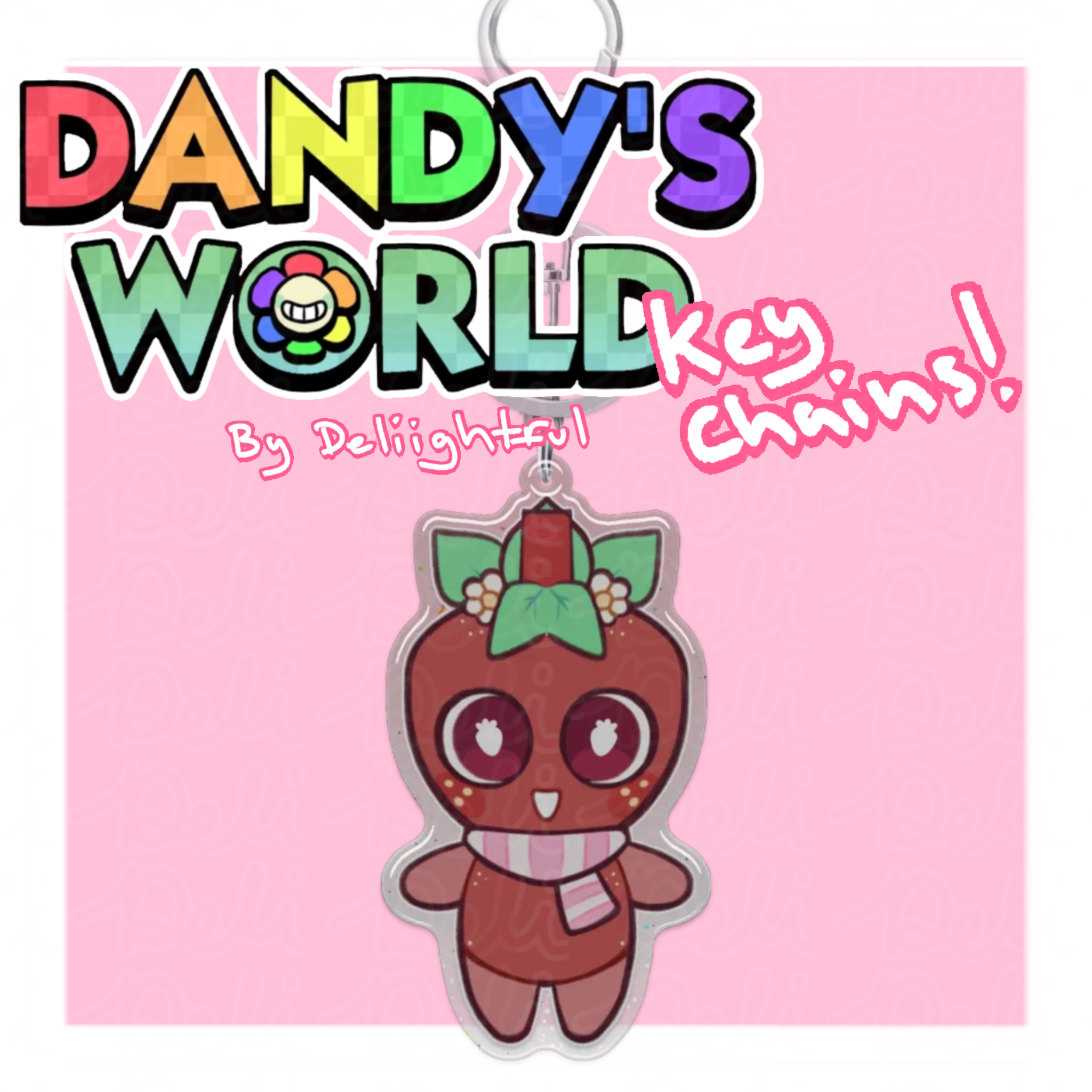 Sprout Dandy's World Plushy Keychain!