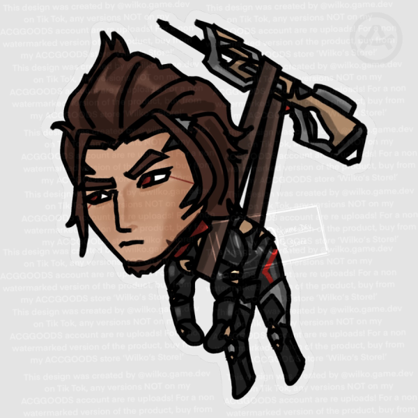 Emre Overwatch Chibi Sticker