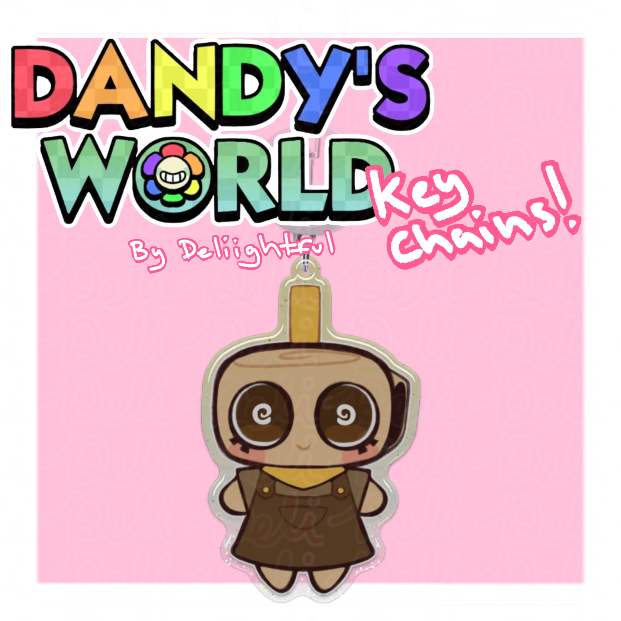 Shelly Dandy's World Plushy Keychain!