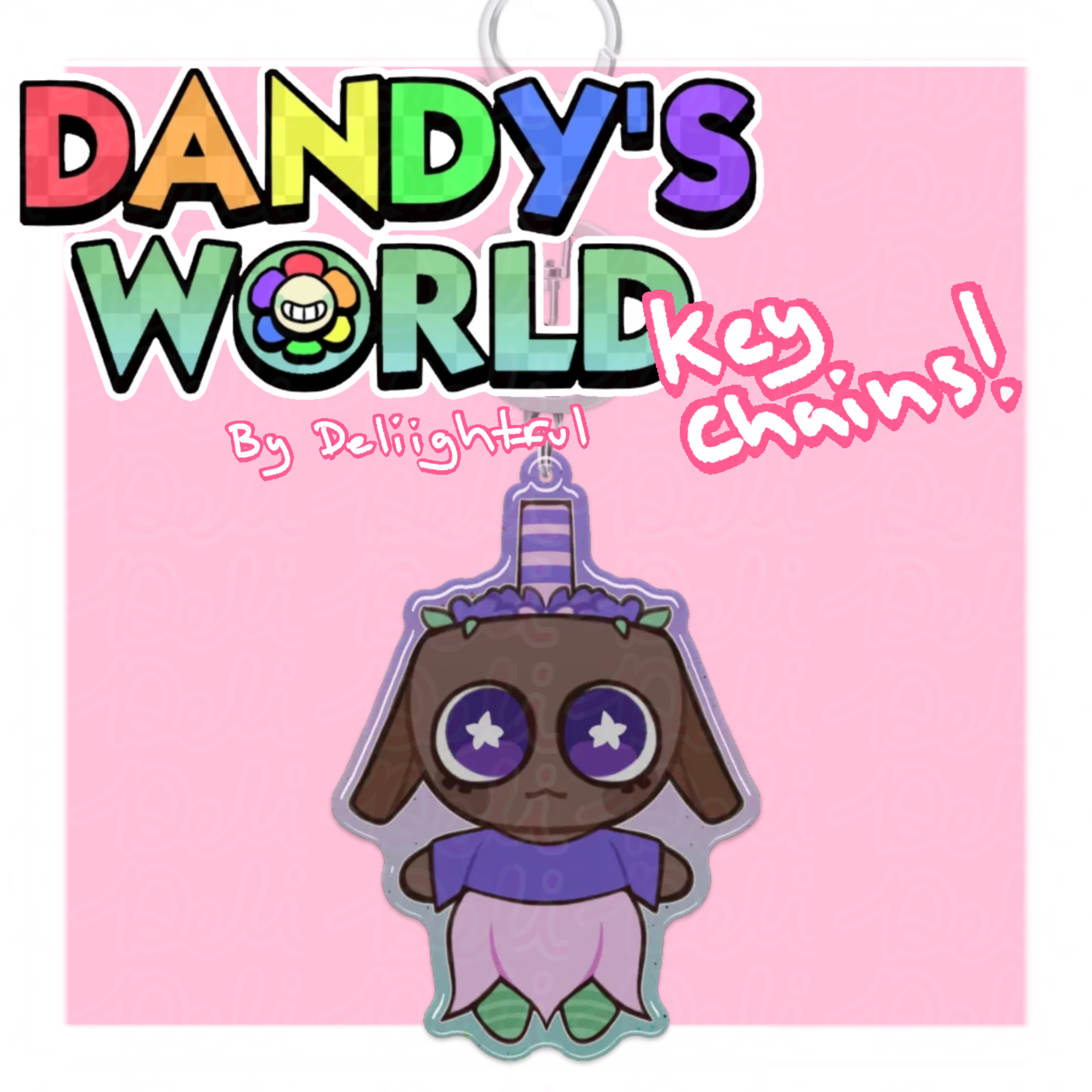 Bassie Dandy's World Plushy Keychain!