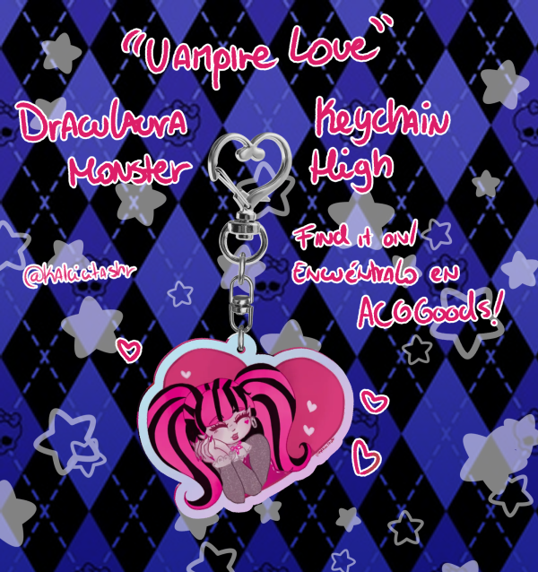 Vampire Love - Draculaura Keychain
