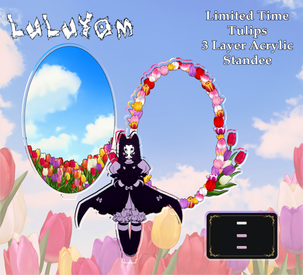 Tulips - Limited Edition 3 Layer Standee