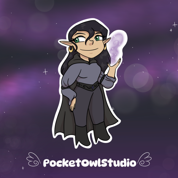 LATWC Pilot | Annalise Die Cut Sticker
