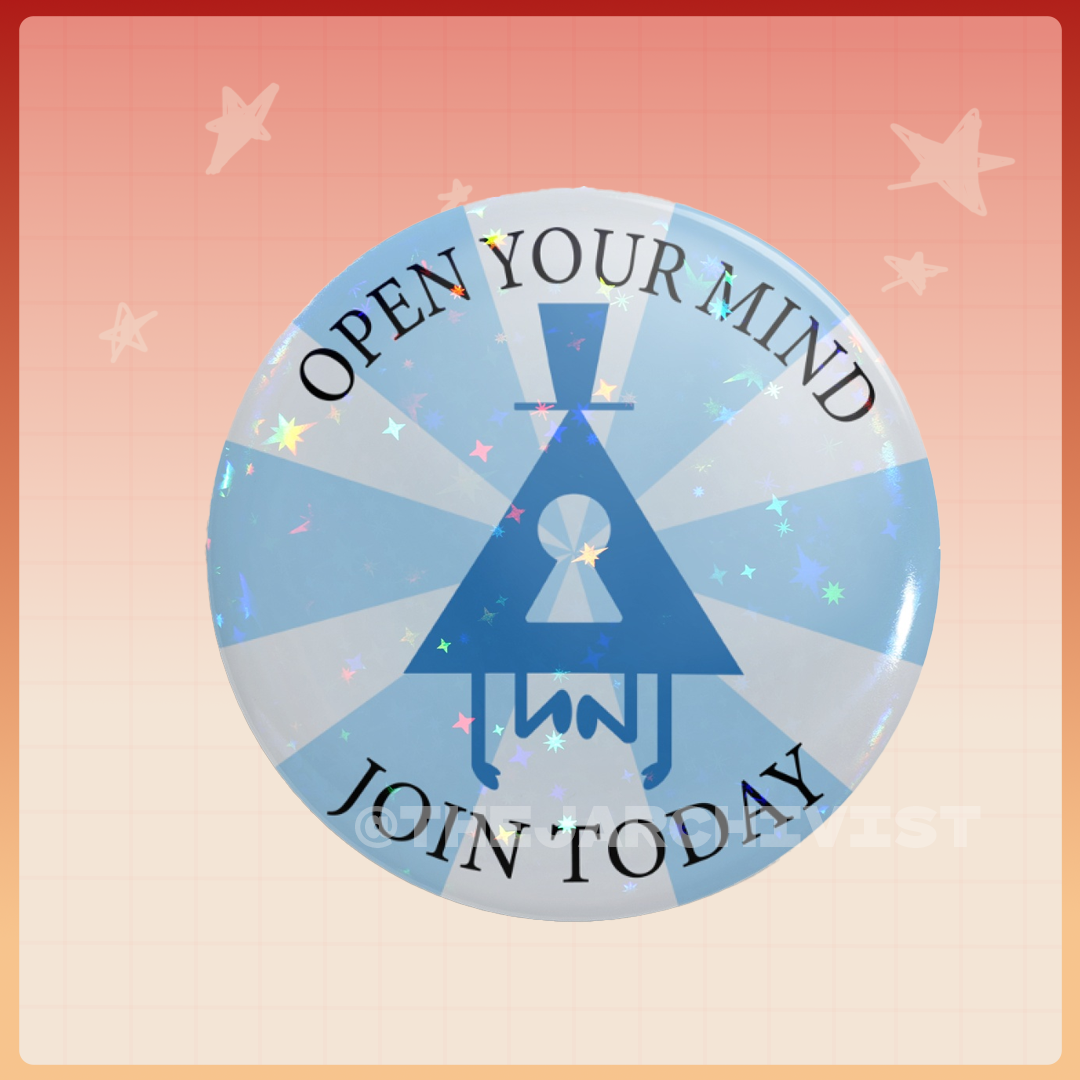 Ciphertology Button [Holo]