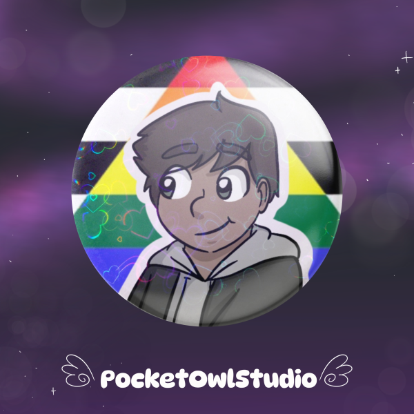 LATWC Pilot | Marco Pride Month Round Badges (Button Pins)
