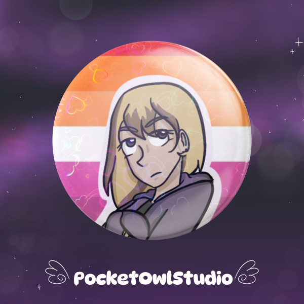 LATWC Pilot | Vee Pride Month Round Badges (Button Pins)