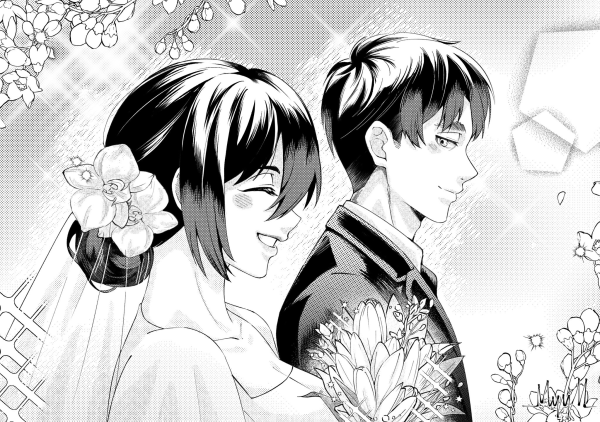 Eren & Mikasa Wedding | Postcards