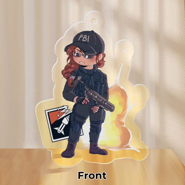 Ash keychain