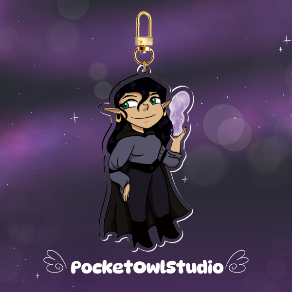 LATWC Pilot | Annalise Clear Acrylic Keychains