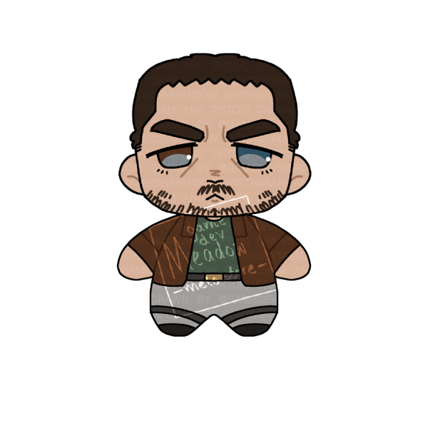 Chris Redfield Resident Evil - Chibi Plushie