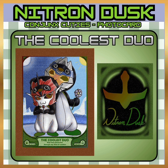 The Coolest Duo - Conjunx Cuties - Holographic Photocard