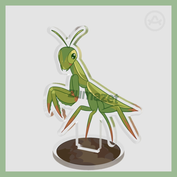 praying mantis standee !