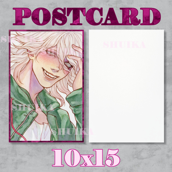 NAGITO KOMAEDA DANGANRONPA Postcards