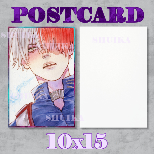 SHOTO TODOROKI MHA MY HERO ACADEMIA Postcards