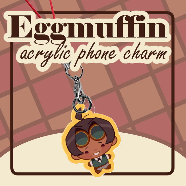 Eggmuffin Sonder Phone Charm
