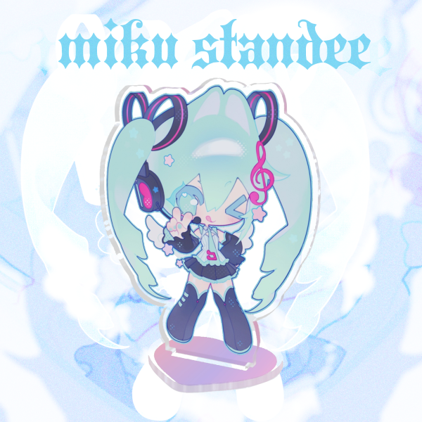 ⭑♪⊹ ࣪ ˖ Miku Heart Standee ♡