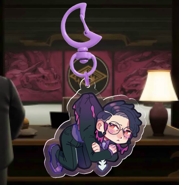 [ZA] Corbeau Lifted Up Keychain
