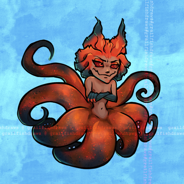 Mermay Alastor Sticker