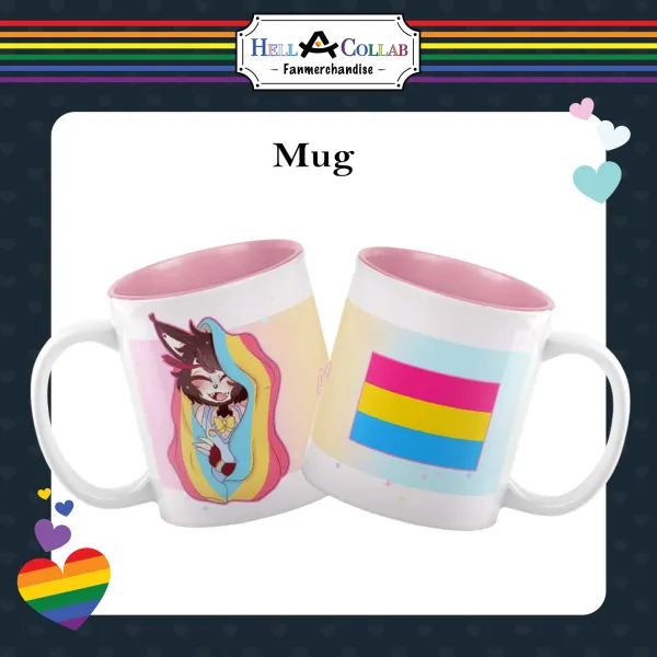 Husk Pride Mug || Hell-a-Collab Pride Collection