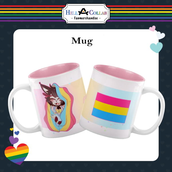 Husk Pride Mug || Hell-a-Collab Pride Collection