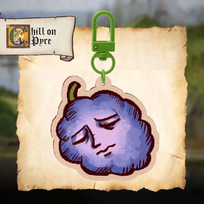 Mulberry Wood Keychains