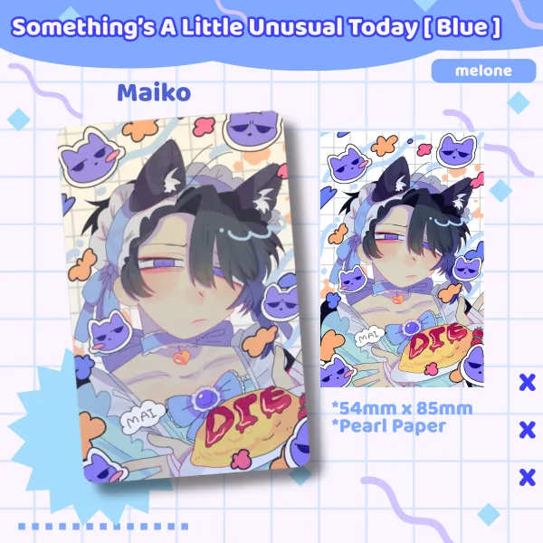 SALUTBlue / Maiko Maid Photocard