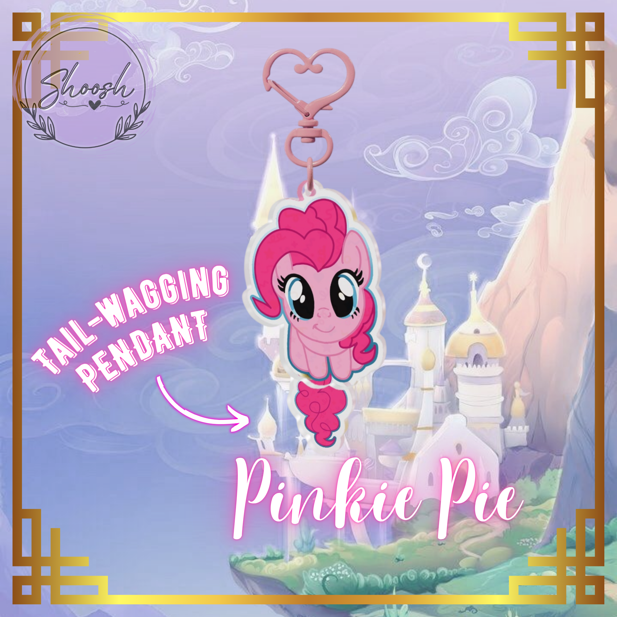 Pinkie Pie Tail-wagging Pendant