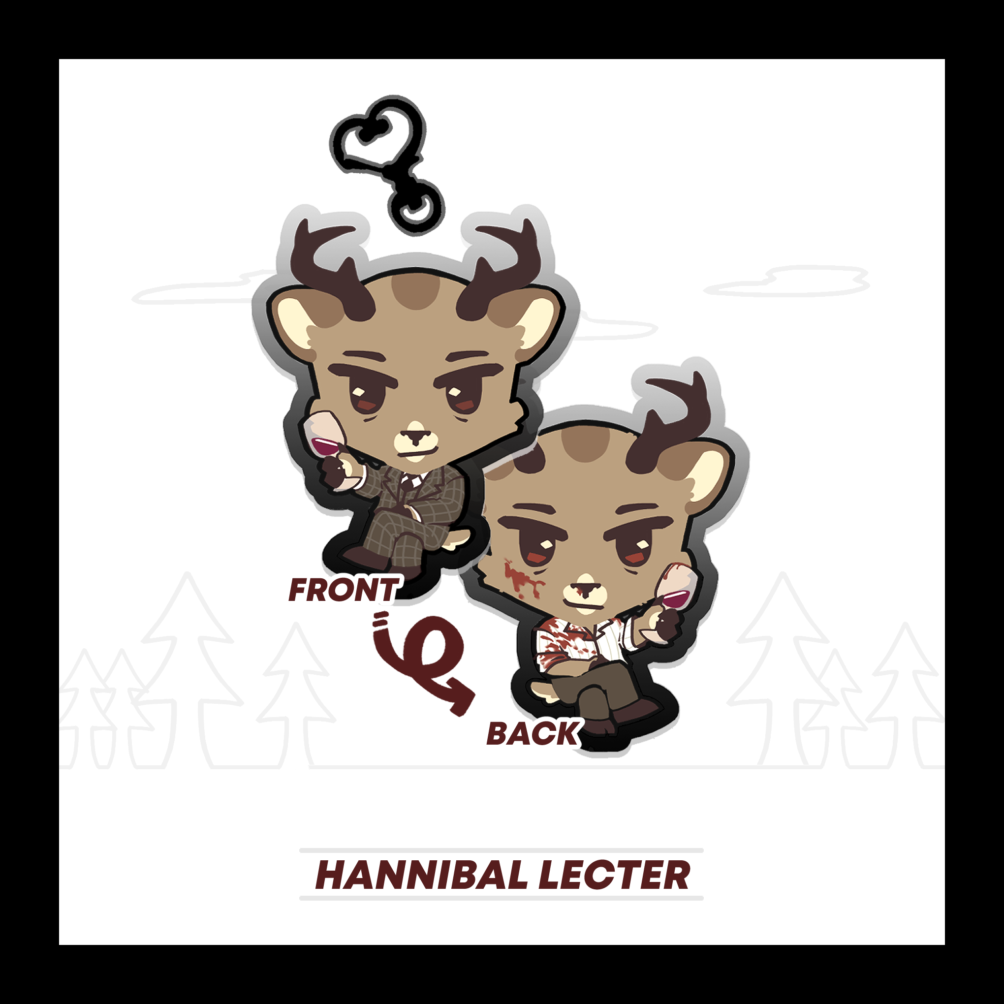 Hannibal Lecter Charm