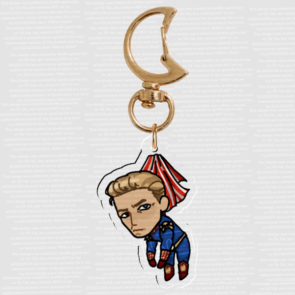 Homelander The Boys Chibi Keyring (small)