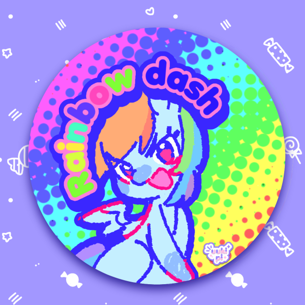 Rainbow charm