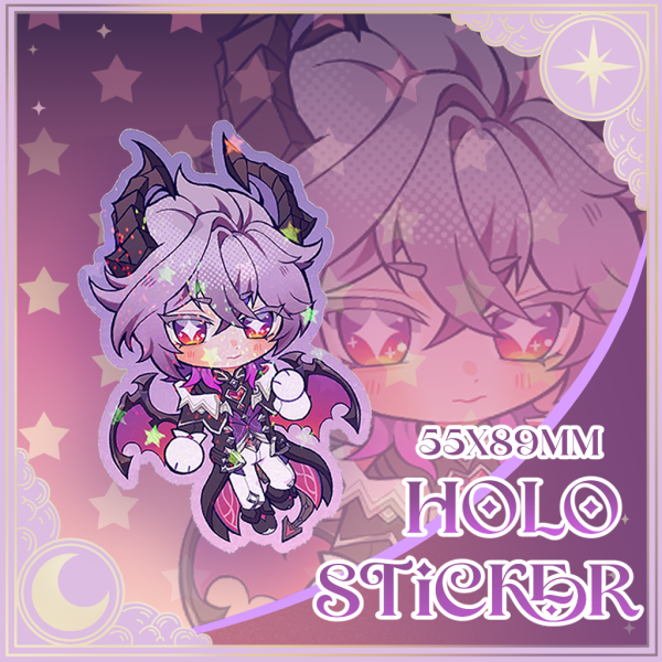 [Genshin] Durin holo sticker ˖ ࣪⊹