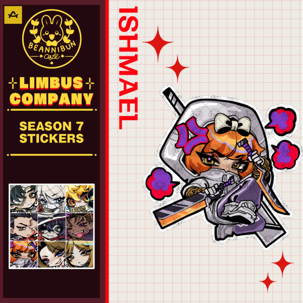 [ LIMBUS COMPANY ] Middle Ishmael Season 7 Sticker