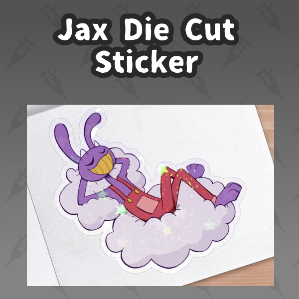 Jax Relax Die Cut Sticker