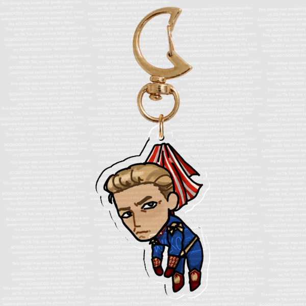 Homelander The Boys Chibi Keyring (medium)