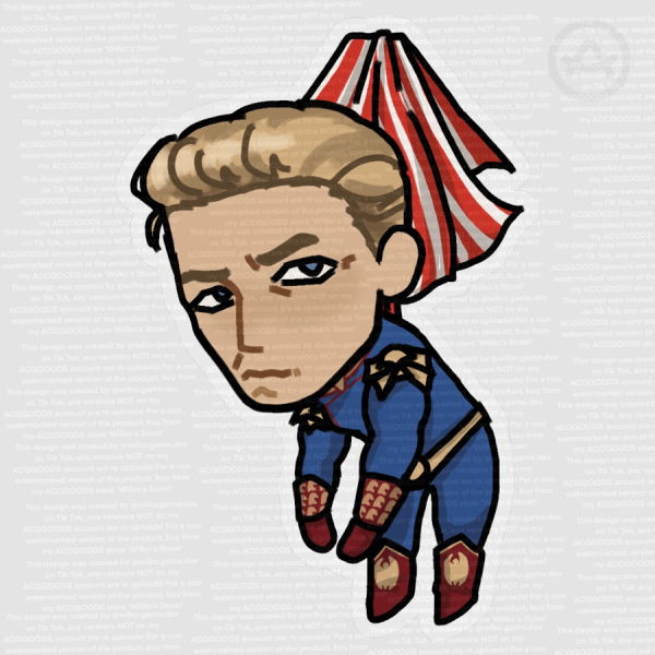 Homelander The Boys Chibi Sticker