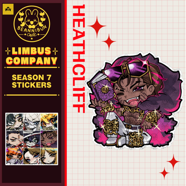 [ LIMBUS COMPANY ] Middle Heathcliff Season 7 Sticker