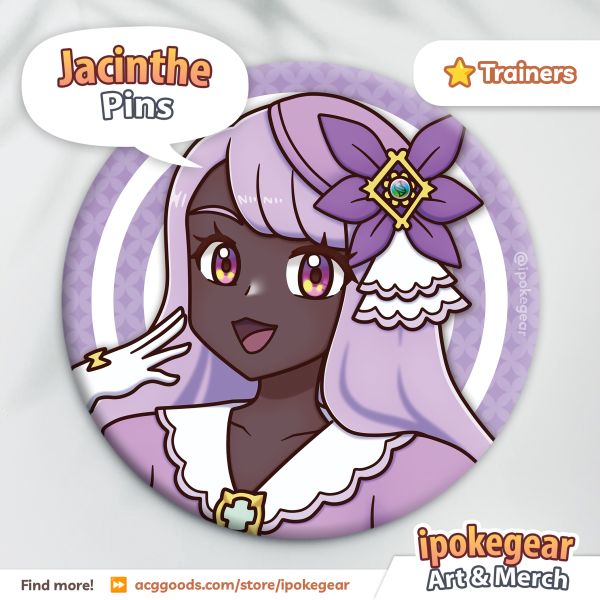 Jacinthe (Button Pins)