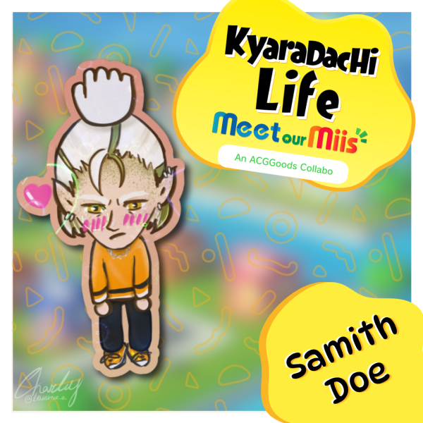 Samith Doe Mii Die Cut Sticker